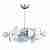 Подвесная люстра Loft IT Matisse 10008/12 white