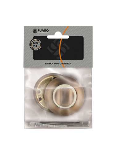 Ручка дверная Fuaro (Фуаро) межкомнатная R.RM54.VITA (VITA RM) ABG-6 зеленая бронза  Набор 1