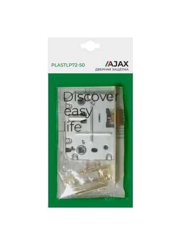 Защелка Ajax (Аякс) врезная PLASTLP72-50 (LP72-50) GP золото