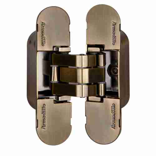 Комплект 10 шт. - Петля Armadillo (Армадилло) скрытой установки с 3D-регулировкой 9540UN3D AB Бронза