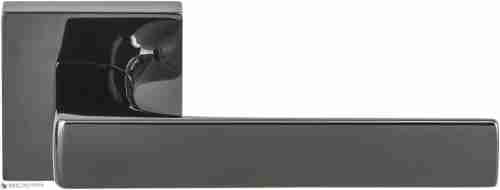 Дверная ручка на квадратном основании COLOMBO Robocinque S ID71RSB-GL графит PVD