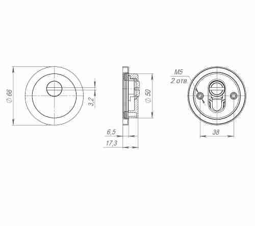 Накладка DEF.RLR/R-EXT.6617 GR-23 графит