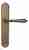 Дверная ручка Venezia "CLASSIC" на планке PL02 матовая бронза