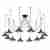 Подвесная люстра Citilux Эдисон CL451121