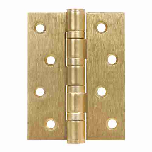 Комплект 8 шт. - Петля Armadillo (Армадилло) универсальная IN4500UC-BL FSG 100x75x3 INOX304 флорентийское золото БЛИСТЕР