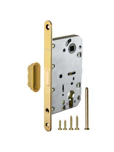 Корпус врезного замка MAGNM85C-50 (M85C-50) GOLD-24 золото 24K
