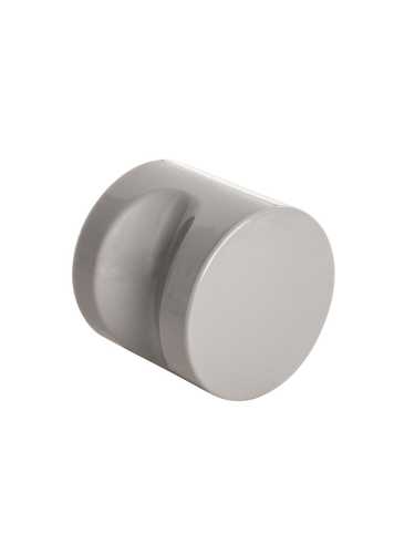 Ручка-кнопка Ajax (Аякс) CABIN PVC GREY серый (1 шт в пакете)