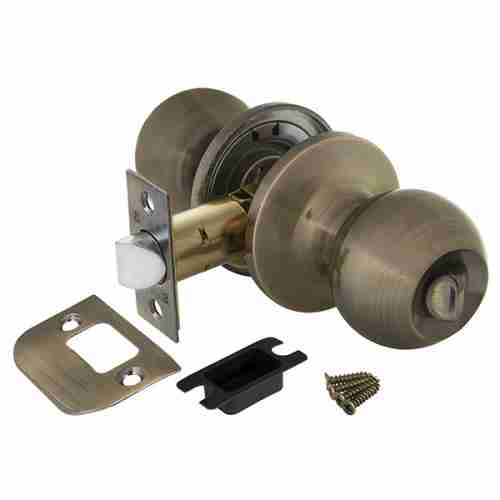 Ручка защелка 672/BL AB-B (бронза) фик.