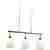 Подвесной светильник N-Light P-735 P-735/3 satin chrome