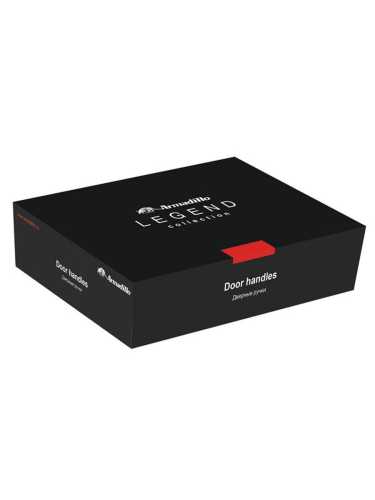 Ручка дверная Armadillo (Армадилло) межкомнатная R.LD54.Columba (Columba LD80) AB/GP-7 бронза/золото  Набор 7