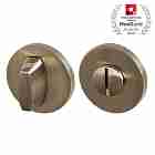 Завертка дверная сантехническая Armadillo Urban SLIM  WC-BOLT BK6 URS AB-7 Бронза