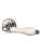 Ручка дверная межкомнатная Armadillo R.CL55.Silvia SILVER-925/LWP-109 серебро 925/беж.фарфор с Бесшумным замком Fuaro и Петлями Fuaro Ручка дверная межкомнатная Armadillo R.CL55.Silvia SILVER-925/LWP-109 серебро 925/беж.фарфор с Бесшумным замком Fuaro и Петлями Fuaro