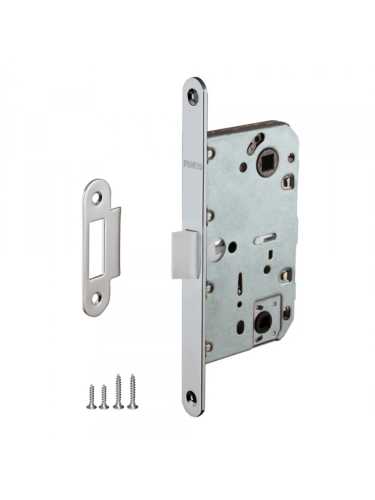 Защелка врезная PL96WC-50/BL CP (хром)