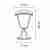 Уличный светодиодный светильник Lightstar Lampione 375970 Уличный светодиодный светильник Lightstar Lampione 375970